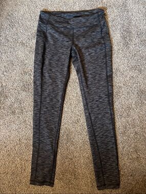 L.L.Bean Heathered Gray Athletic Leggings